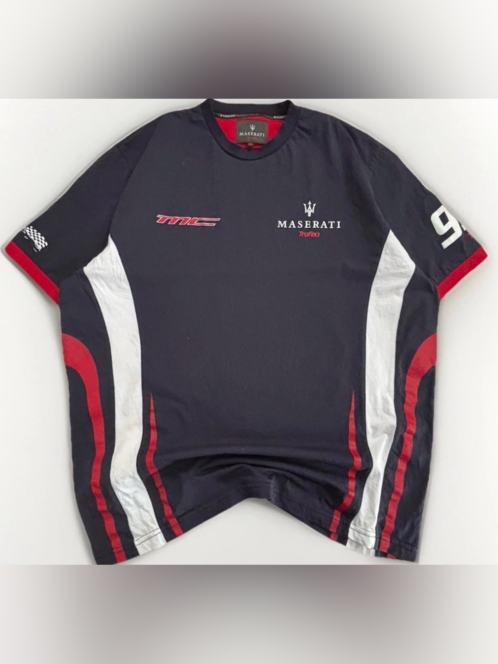 Maserati Corse T-shirt 4XL Trofeo Blue Racer 99 Years Special Limited Edition